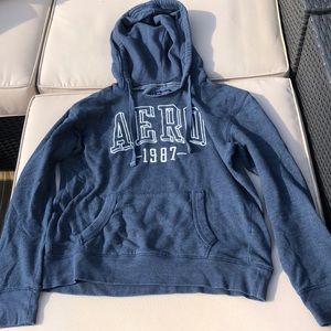 Aeropostale Blue Sweatshirt Size M